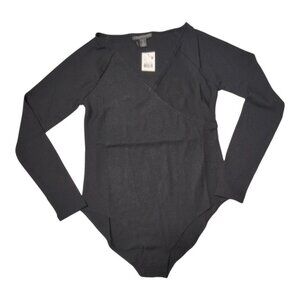 A Pea in the Pod Maternity Bodysuit Womens Medium Deep Black